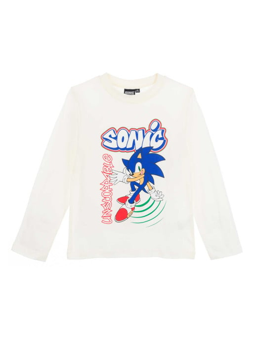 Bluza bumbac, maneca lunga, Sonic Unstoppable [1]