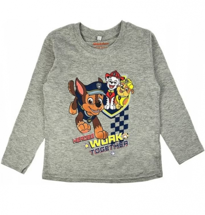 Bluza bumbac, maneca lunga, Paw Patrol Heros [1]