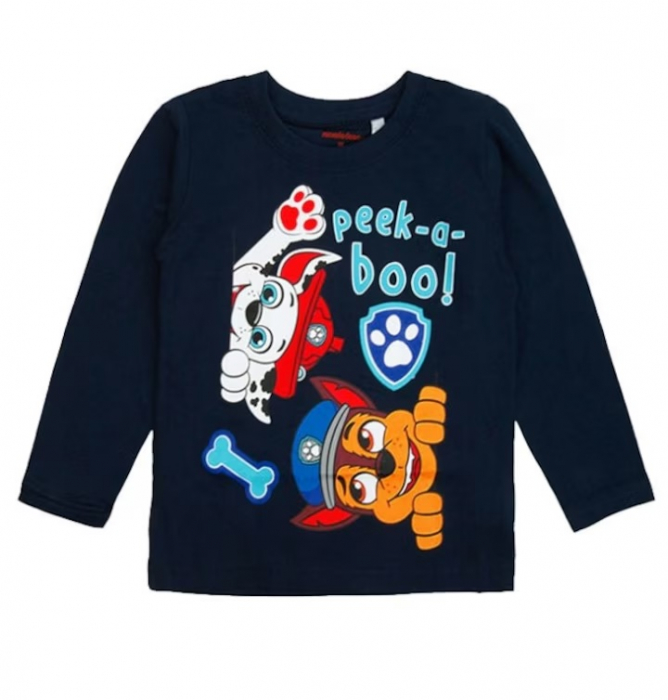Bluza bumbac, maneca lunga, Paw Patrol Peek-a-boo [1]