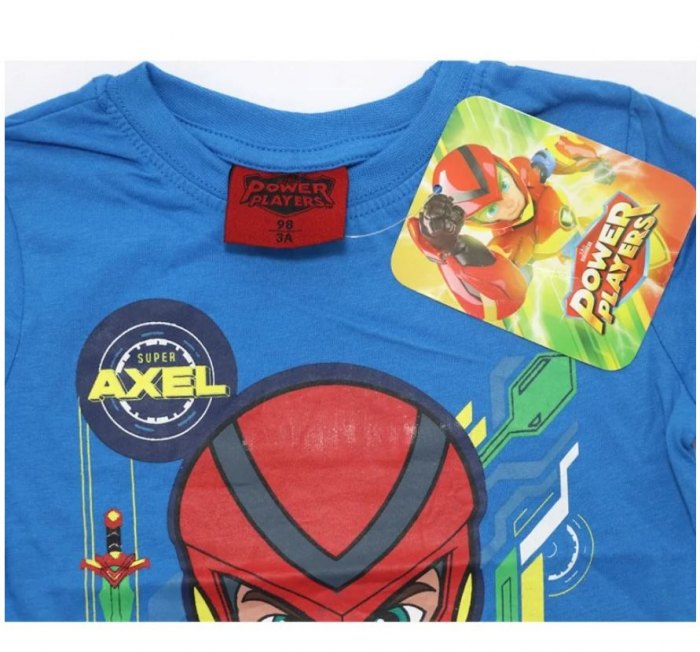Bluza bumbac, maneca lunga, Power Players Axel [2]