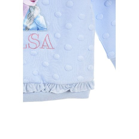 Bluza maneca lunga cu volan, Frozen Elsa [4]