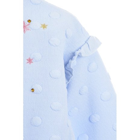 Bluza maneca lunga cu volan, Frozen Elsa [2]