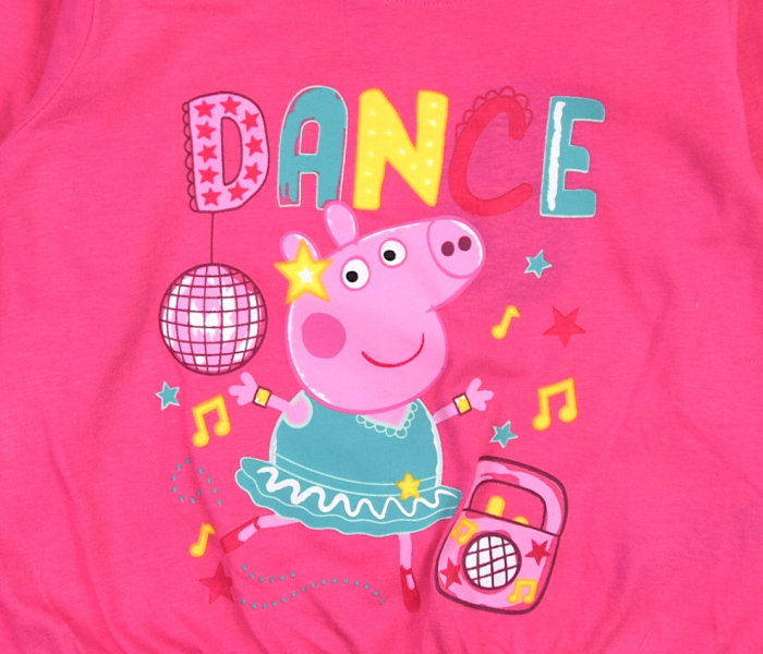 Bluza pentru copii cu maneca lunga din bumbac Peppa Pig Dance [2]