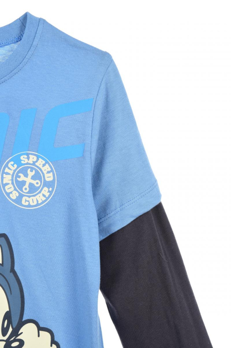 Bluza din bumbac cu maneca lunga Running Sonic [5]