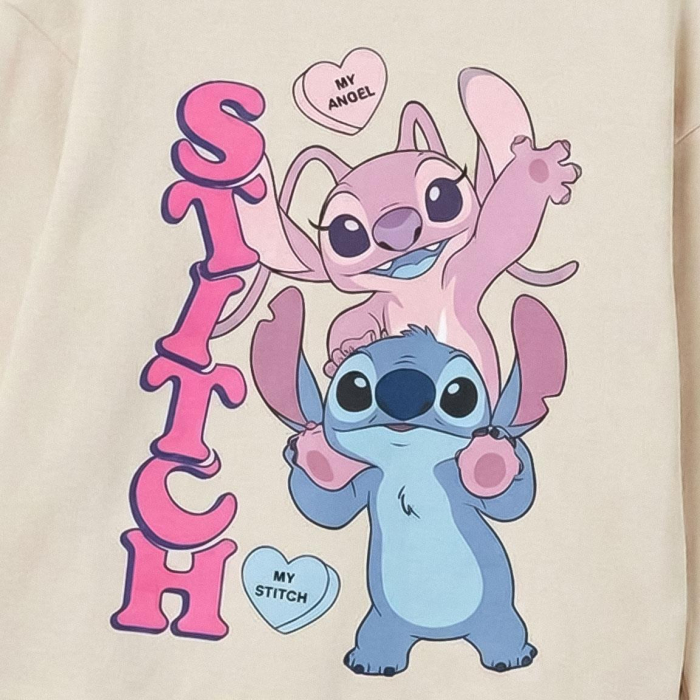 Bluză cu mânecă lungă și design Lilo & Stitch [3]