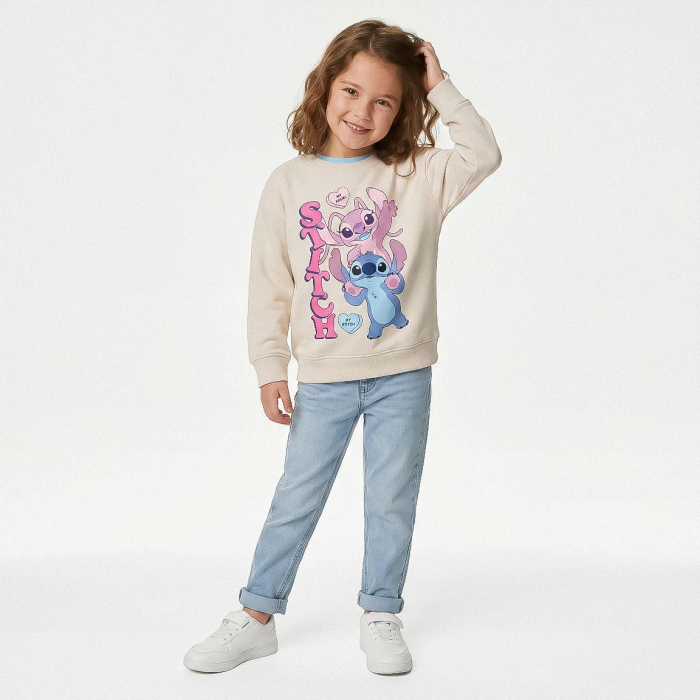 Bluză cu mânecă lungă și design Lilo & Stitch [5]