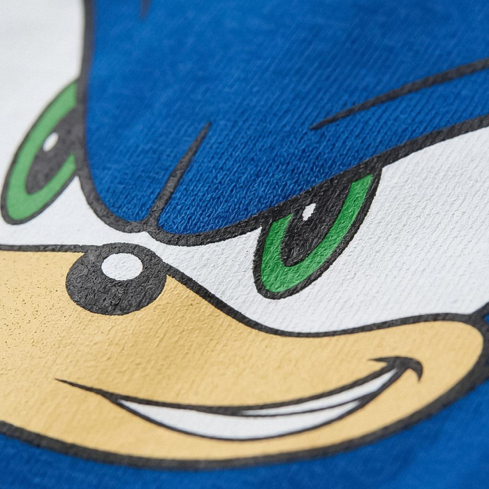 Bluză cu mânecă lungă și design Sonic [3]