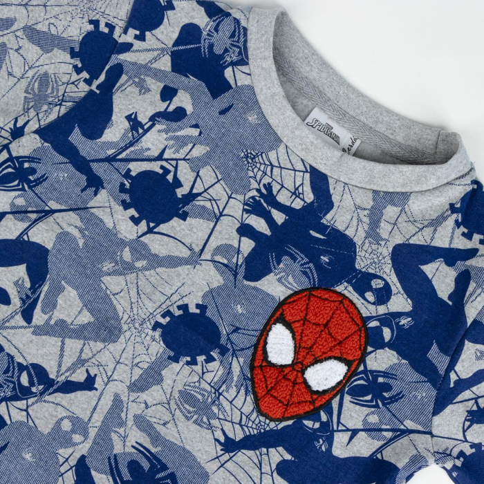 Bluza maneca lunga cu design Spiderman [3]