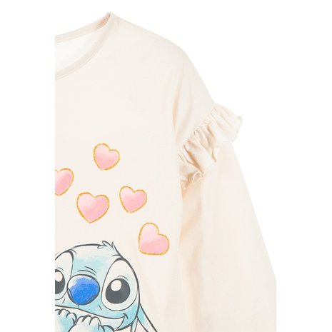 Bluza maneca lunga cu volanase, Stitch [4]