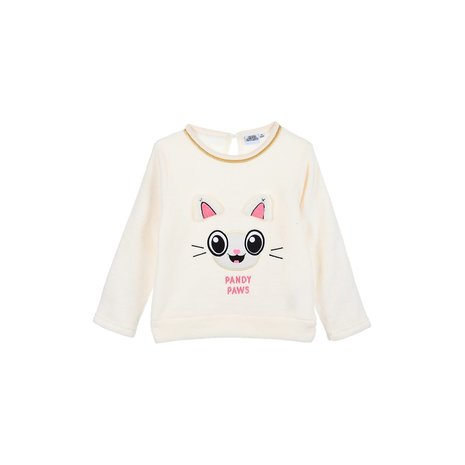 Bluza maneca lunga coral fleece Gabby's Dollhouse Pandy Paw [3]