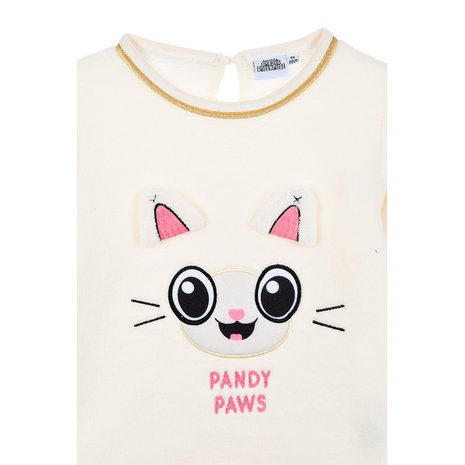 Bluza maneca lunga coral fleece Gabby's Dollhouse Pandy Paw [5]