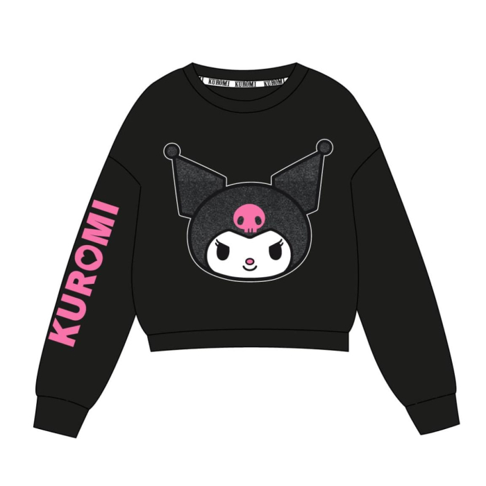 Top bluza maneca lunga cu design Hello Kitty Kuromi [2]