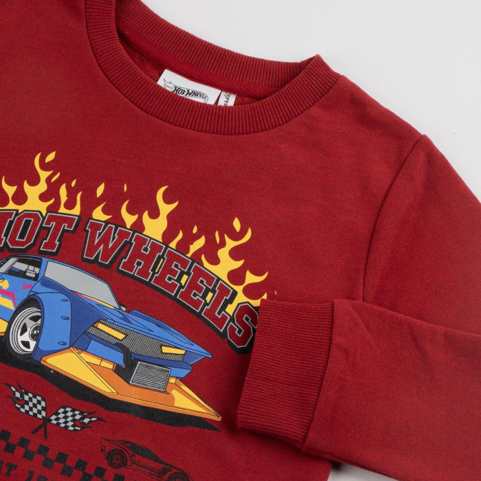 Bluza maneca lunga cu design Hot Wheels [3]