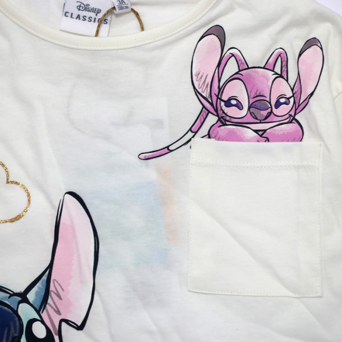 Bluza maneca lunga cu buzunar Lilo si Stitch [2]