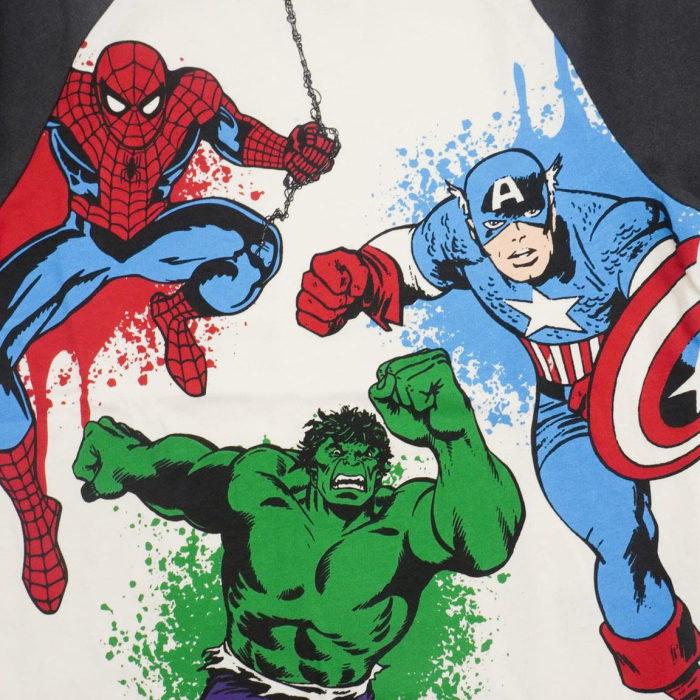 Bluza maneca lunga cu design Team Avengers [4]