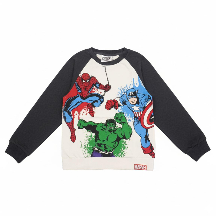 Bluza maneca lunga cu design Team Avengers [2]