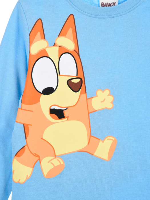 Bluza maneca lunga din bumbac pentru copii, Bingo si Bluey [3]