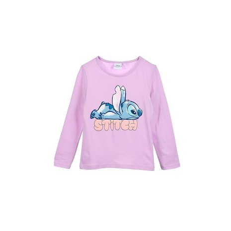 Bluza roz maneca lunga Sleepy Lilo si Stitch [1]