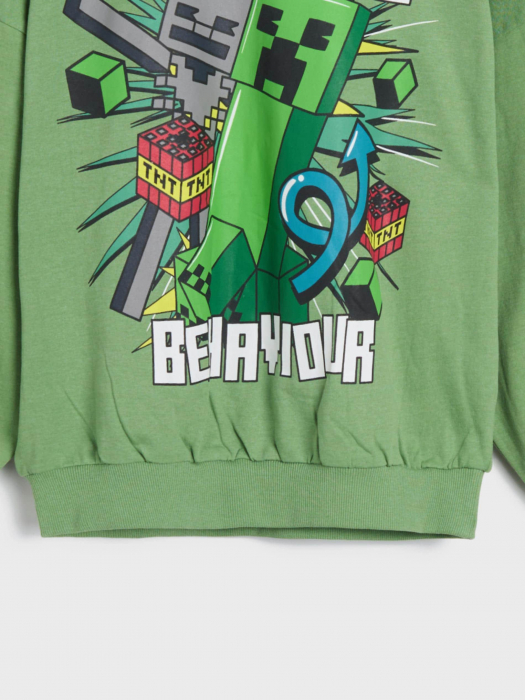 Bluza sport maneca lunga Minecraft Hostile Behaviour [3]