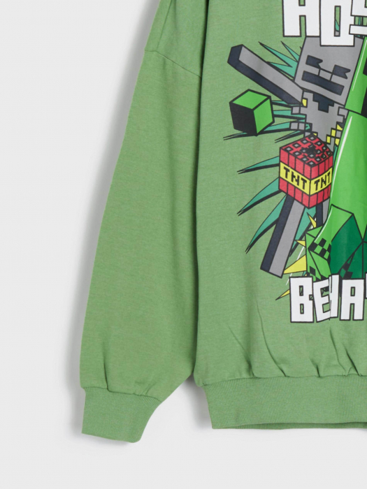 Bluza sport maneca lunga Minecraft Hostile Behaviour [10]