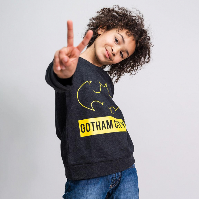 Bluza trening bumbac maneca lunga Batman Gotham City Hero [4]