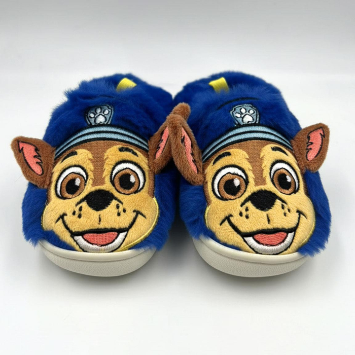 Botosi de casa cu talpa de cauciuc si aplicații Paw Patrol Chase [2]