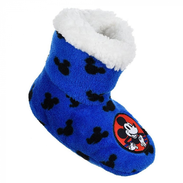 Botosi de casa tip cizma Mickey Mouse albastru [2]