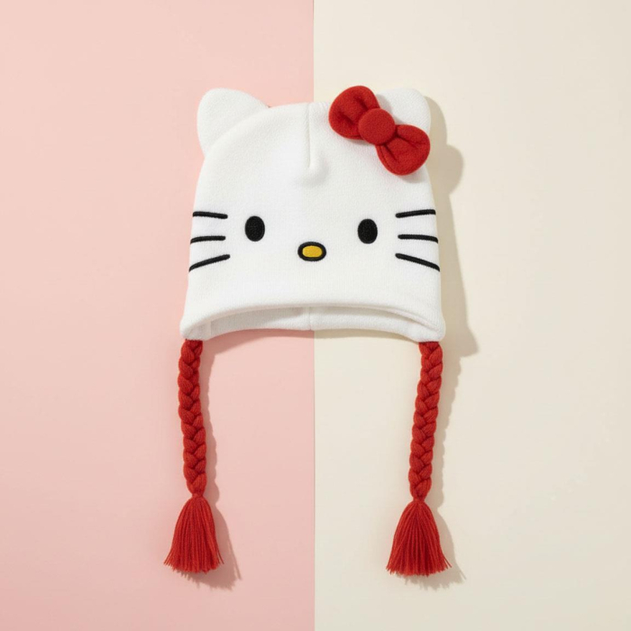 Căciulă tip laponă cu design Hello Kitty [5]