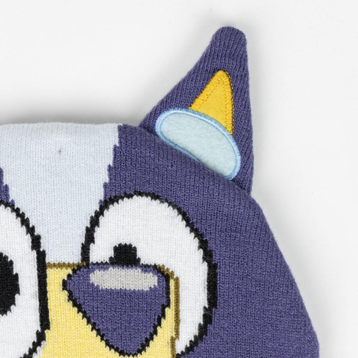 Căciulă tricotată cu aplicații Bluey [3]