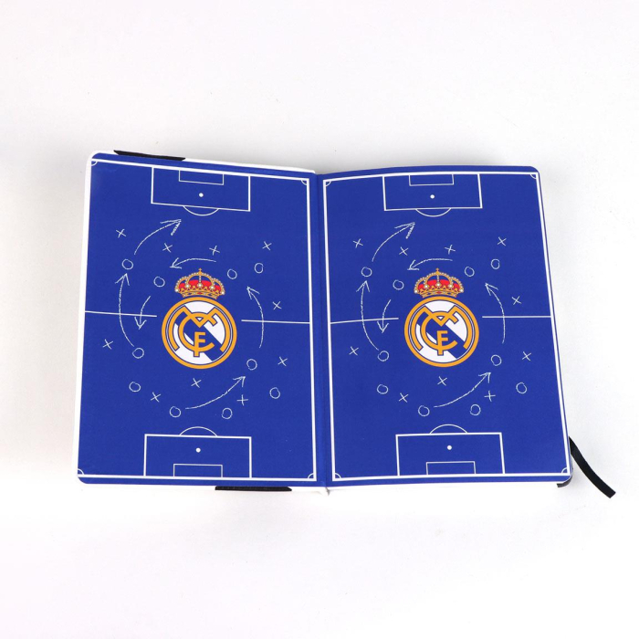 Caiet cartinat cu coperta moale model Real Madrid A5, 15x21 cm [5]