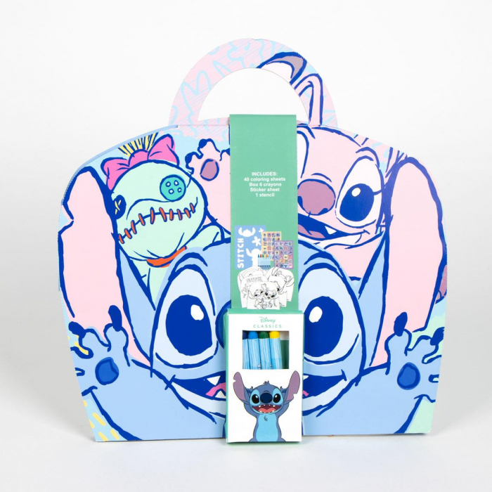 Caiet de activitati Lilo & Stitch cu pagini de colorat [7]