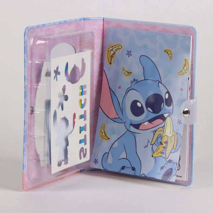 Caiet de activitati Lilo & Stitch cu pagini de colorat si autocolante [2]