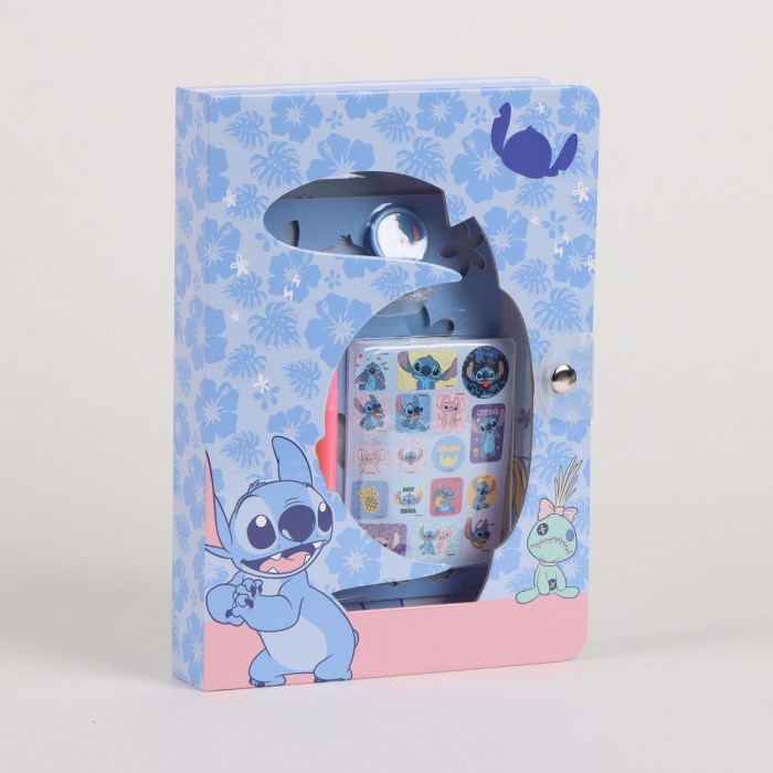 Caiet de activitati Lilo & Stitch cu pagini de colorat si autocolante [1]