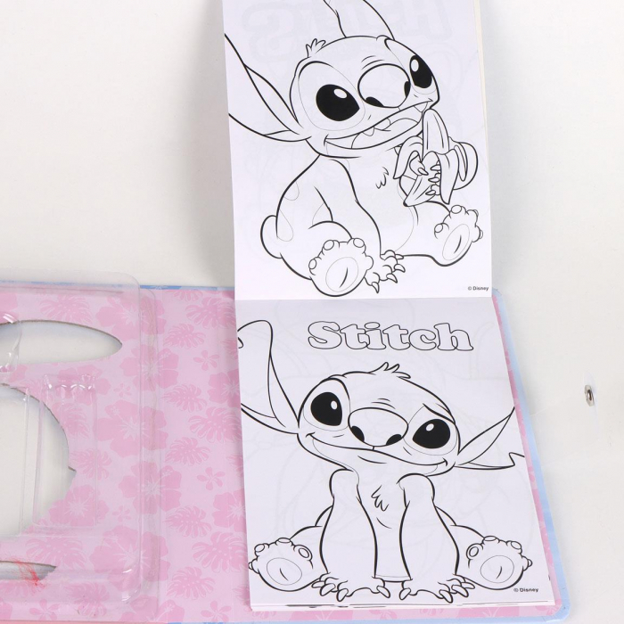 Caiet de activitati Lilo & Stitch cu pagini de colorat si autocolante [5]