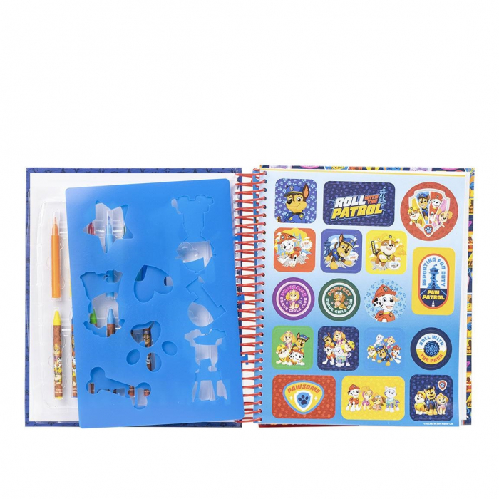 Caiet de activit─â╚¢i Paw Patrol cu pagini de colorat [3]