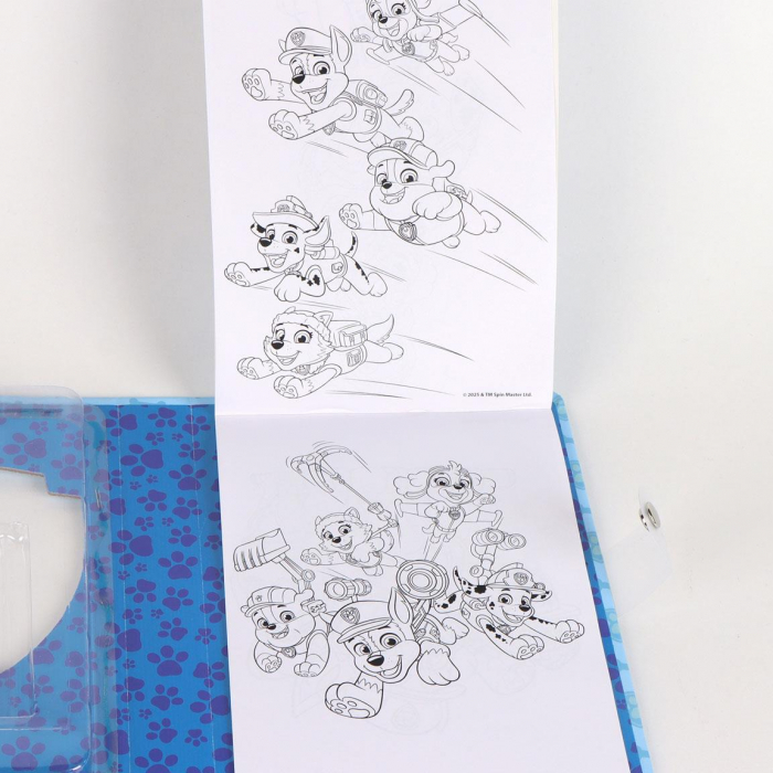 Caiet de activitati Paw Patrol cu pagini de colorat si autocolante [3]