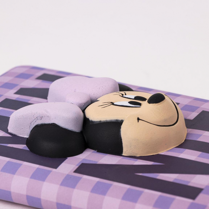 Caiet Squishy 3D Minnie Mouse, 18x13 cm [3]