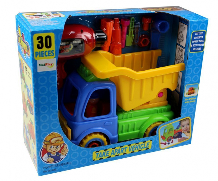 Camion cu trusa de reparatii 26x11x19 cm [7]