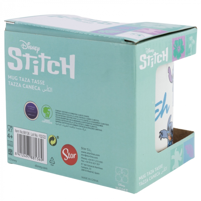 Cana ceramica Lilo & Stitch Leaves 325 ml [5]