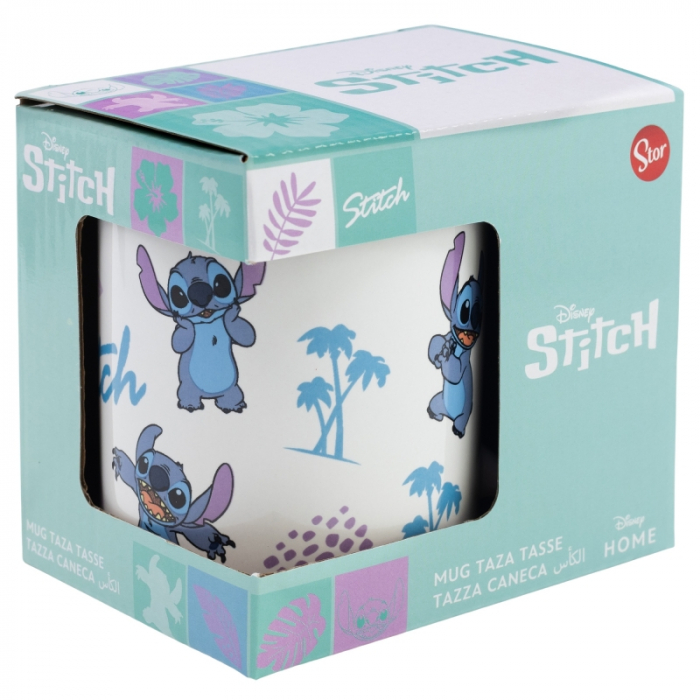 Cana ceramica Lilo & Stitch Leaves 325 ml [4]