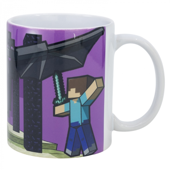 Cana ceramica Minecraft Ender Dragon 325ml [3]