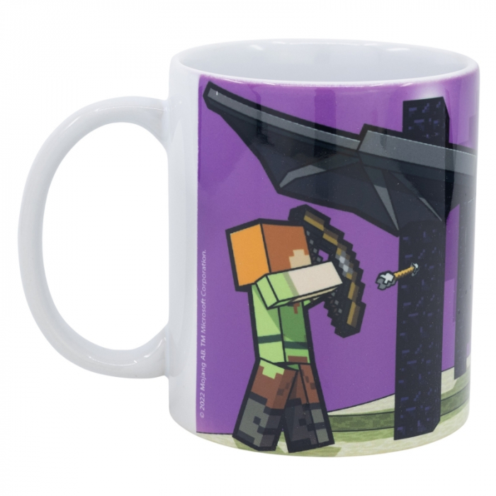 Cana ceramica Minecraft Ender Dragon 325ml [2]
