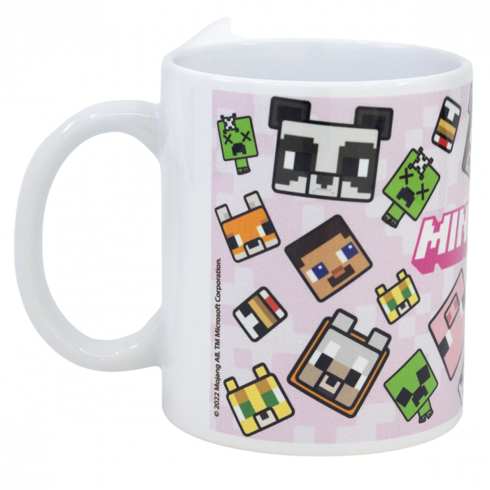 Cana ceramica Minecraft Girl 325ml [2]