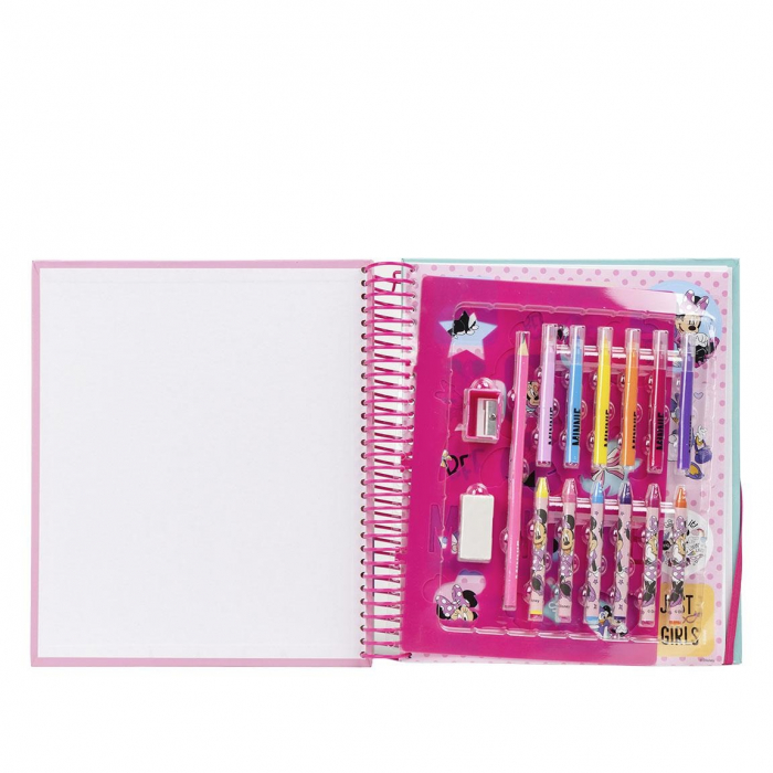 Caiet de activit─â╚¢i Disney Minnie cu pagini de colorat [2]