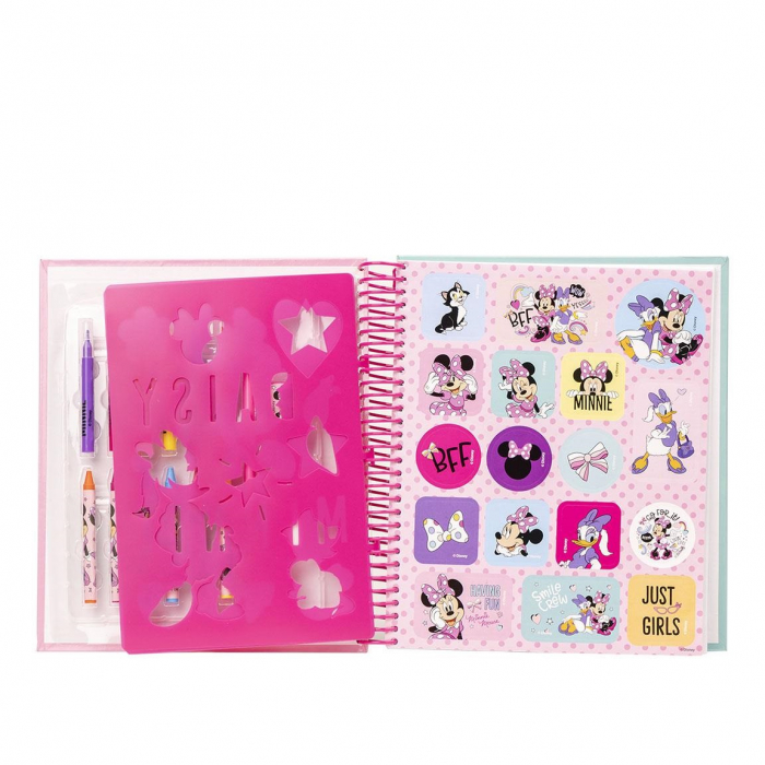 Caiet de activit─â╚¢i Disney Minnie cu pagini de colorat [3]