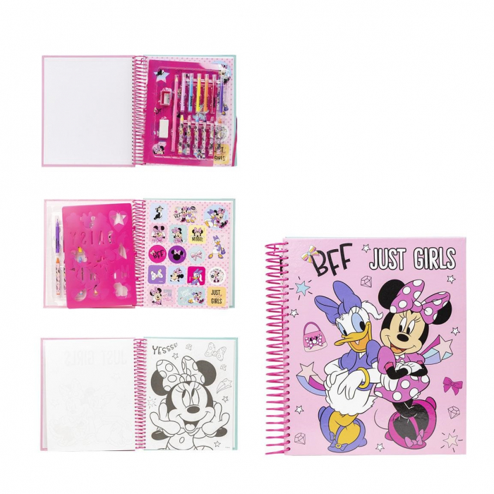 Caiet de activit─â╚¢i Disney Minnie cu pagini de colorat [1]