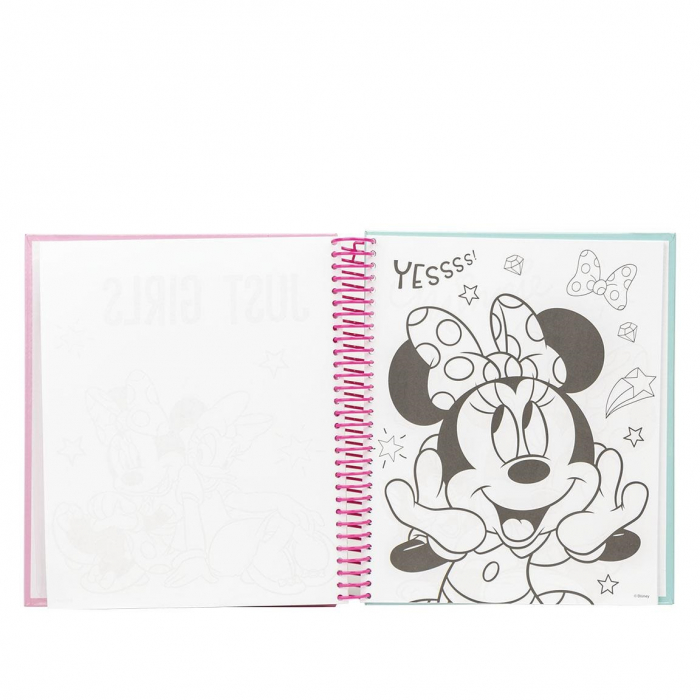 Caiet de activit─â╚¢i Disney Minnie cu pagini de colorat [4]