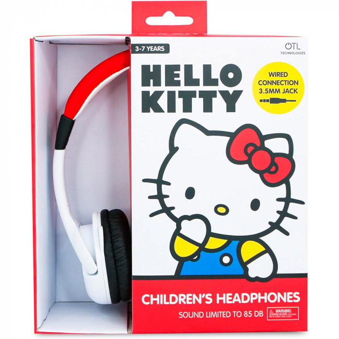 Casti cu fir si microfon OTL Technologies Hello Kitty [3]