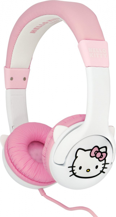 Casti pentru copii OTL Technologies Hello Kitty cu limitator de volum [2]