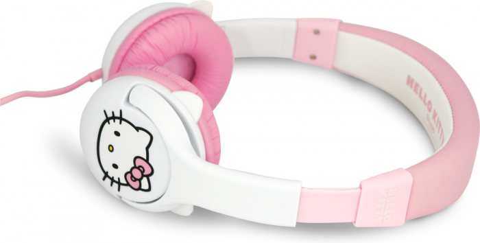 Casti pentru copii OTL Technologies Hello Kitty cu limitator de volum [8]